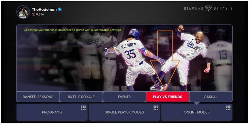 MLB The Show 21 Where To Challenge Friends In Diamond Dynasty