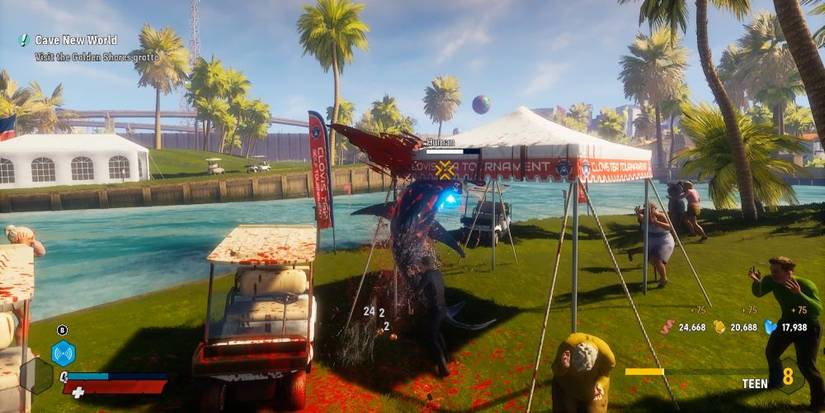 Maneater Golf Course Happy Gilmore