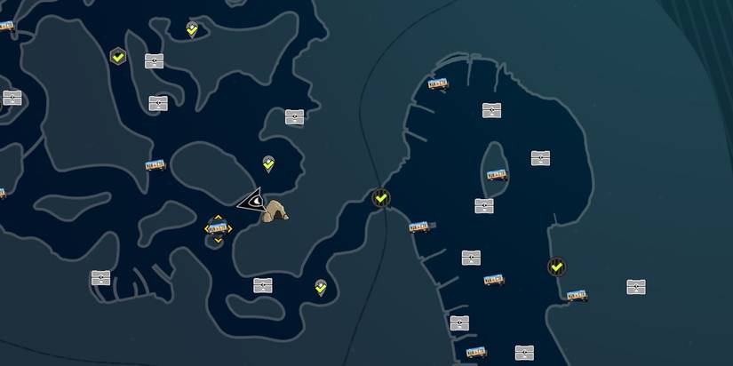 The map to the licence plate