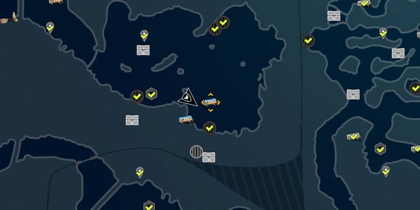 Location of the license plate on a map