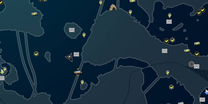 Location of the license plate on a map