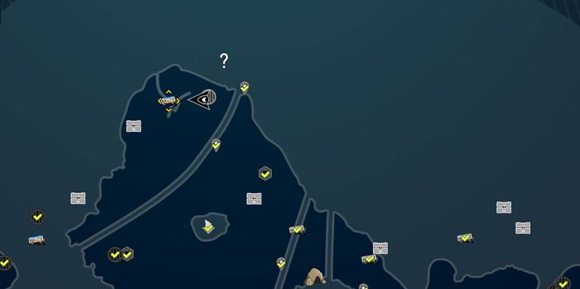 Location of the license plate on a map