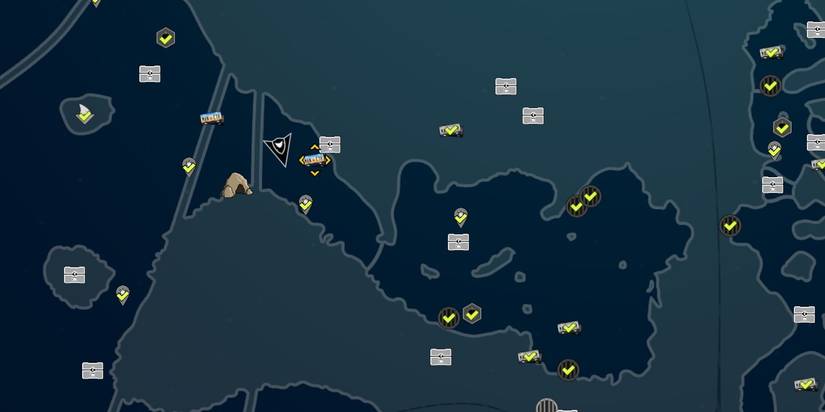 Location of the license plate on a map