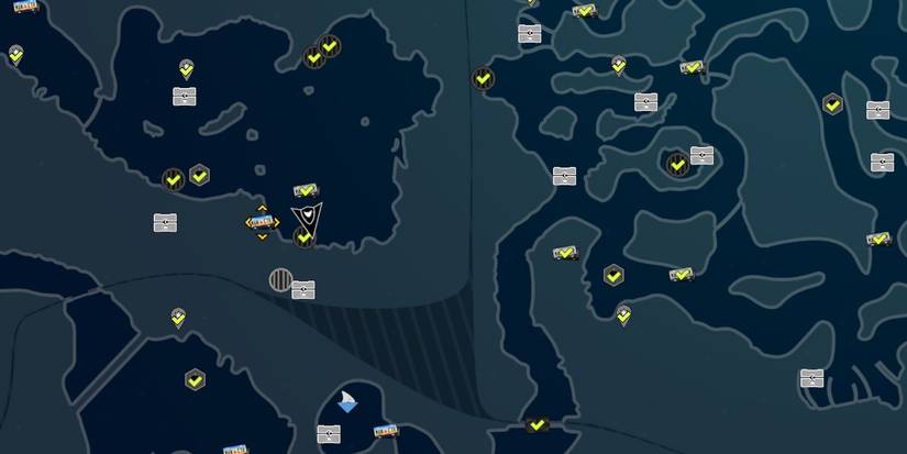 Location of the license plate on a map