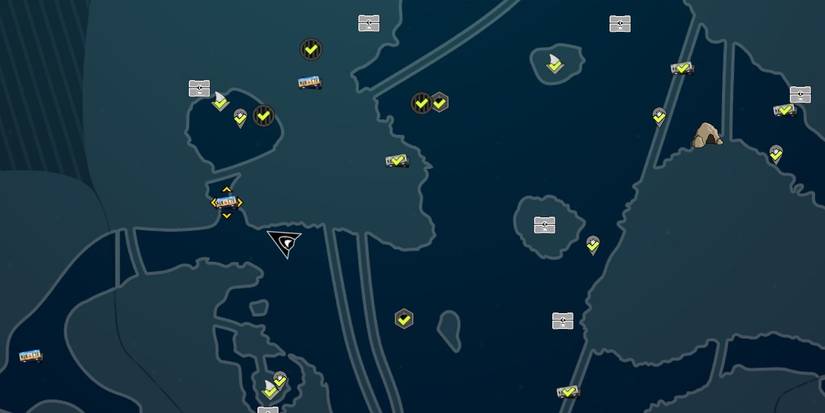 Location of the license plate on a map