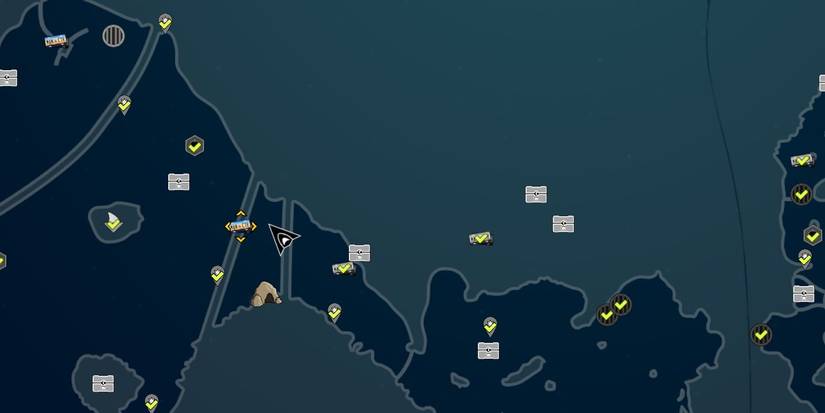 Location of the license plate on a map