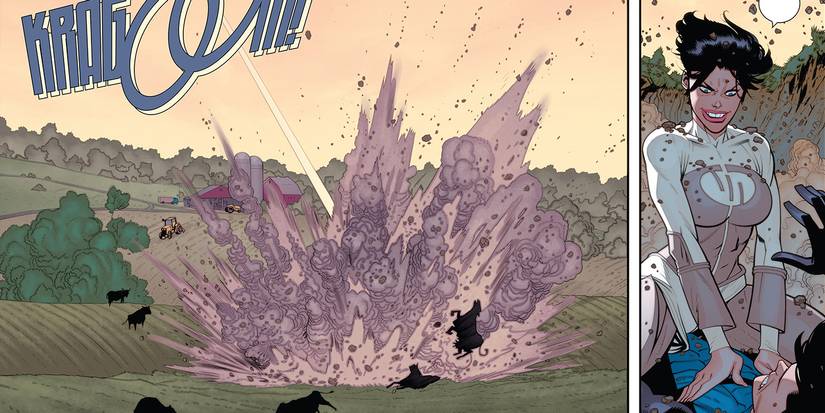 Invincible: The Panel Where Anissa Begins To Assault Mark