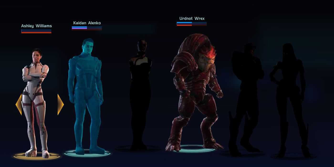Mass Effect 1's Squad