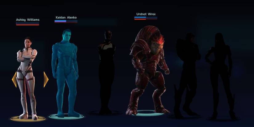 Mass Effect 1's Squad