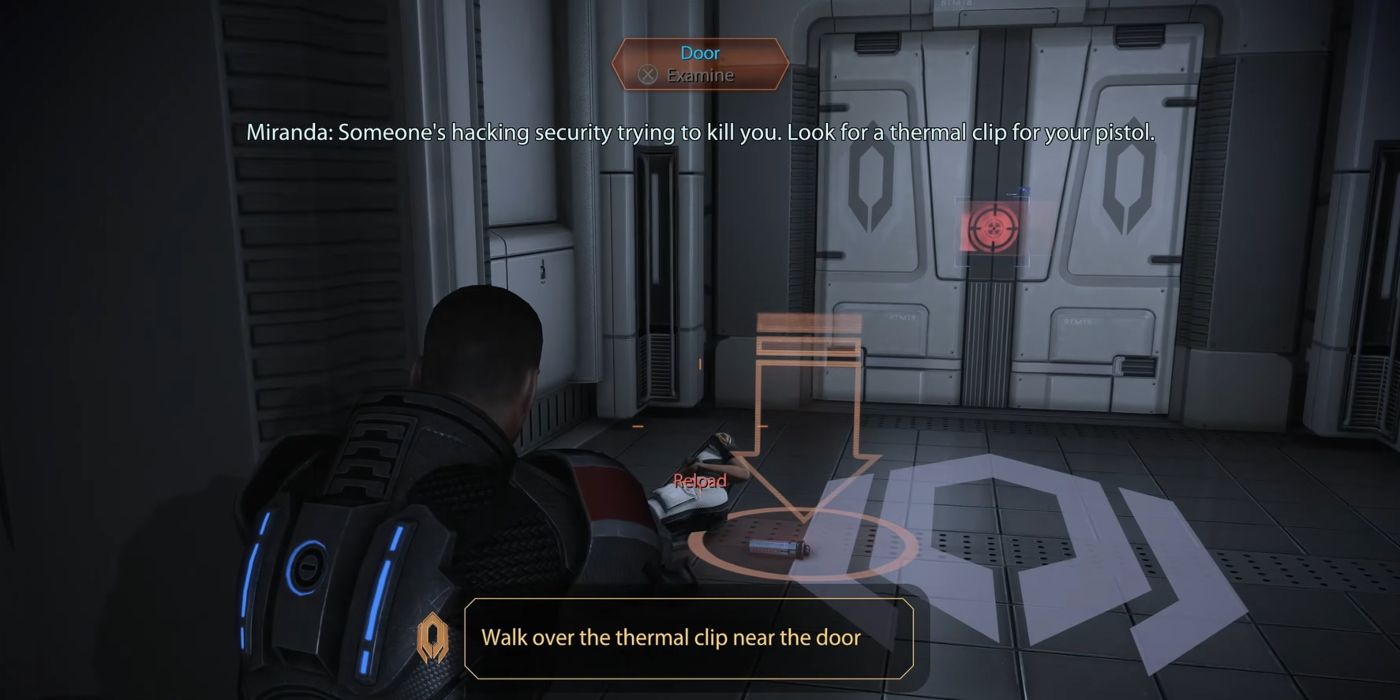 Mass Effect 2 Legendary Edition Thermal Clip Highlighted On Floor