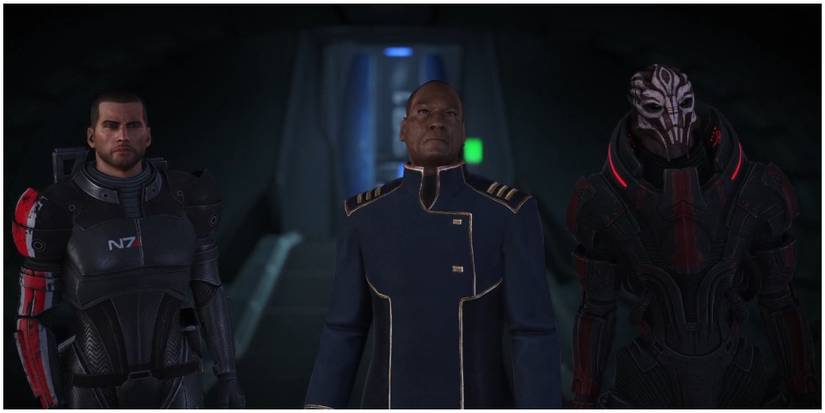 Mass Effect LE Watching The Footage On Eden Prime