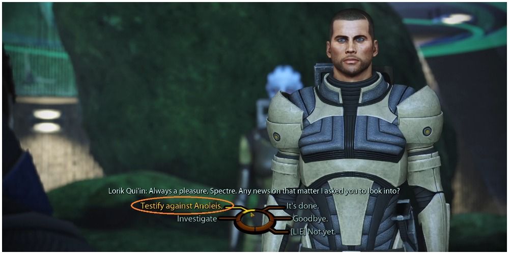 Mass Effect Legendary Edition Asking Lorik To Testify