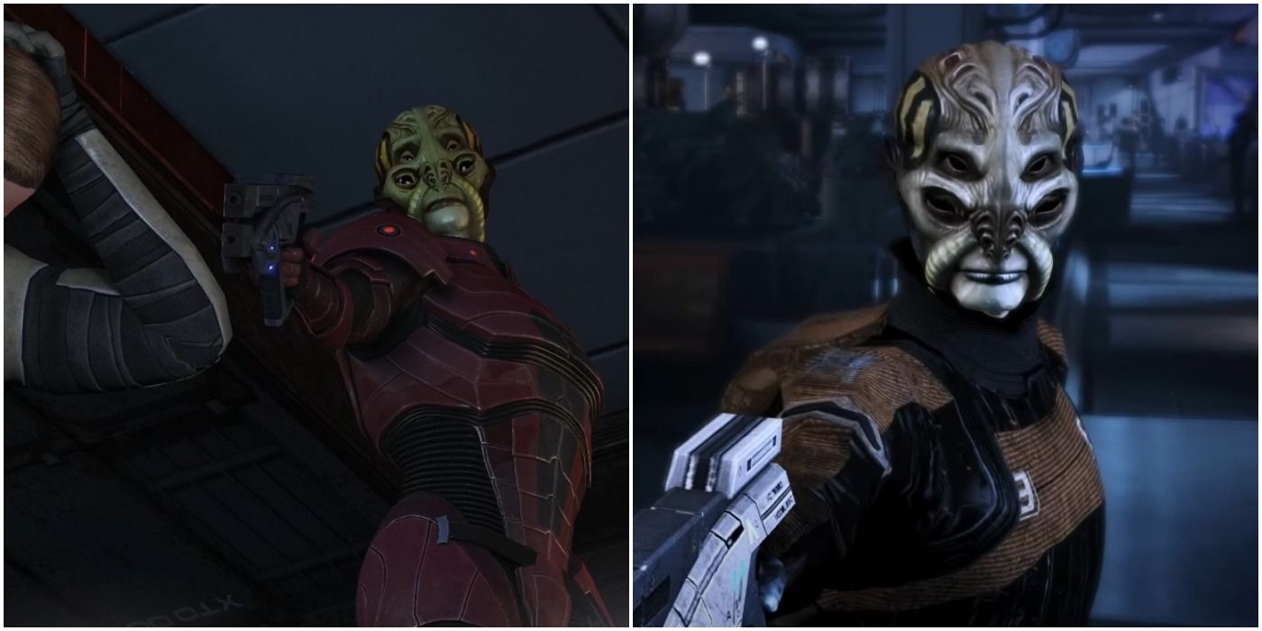 Mass Effect Legendary Edition Balak Choice Guide Collage Balak In 1 And 3
