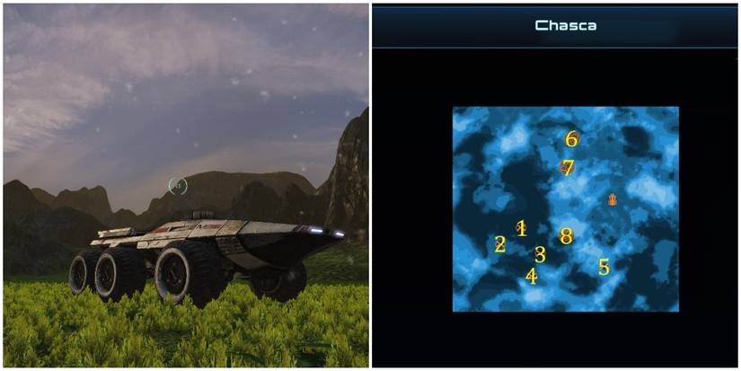 Mass Effect 1: All The Maps (With Everything Marked)