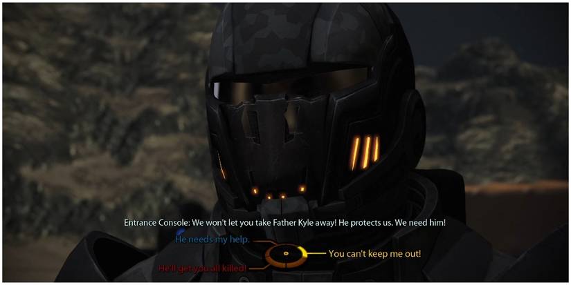 Mass Effect Legendary Edition Convincing The Guard To See Major Kyle
