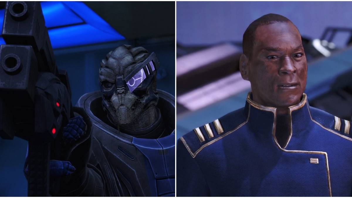 Mass Effect Legendary Edition Dirt On Banes Collage Garrus And Anderson