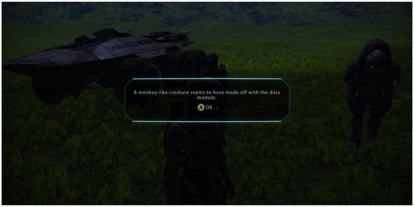 Mass Effect Legendary Edition Finding Out A Monkey Stole The Module