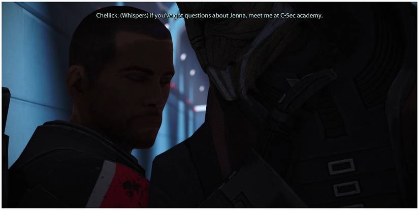 Mass Effect Legendary Edition Getting Chellick's Message In Chora's Den