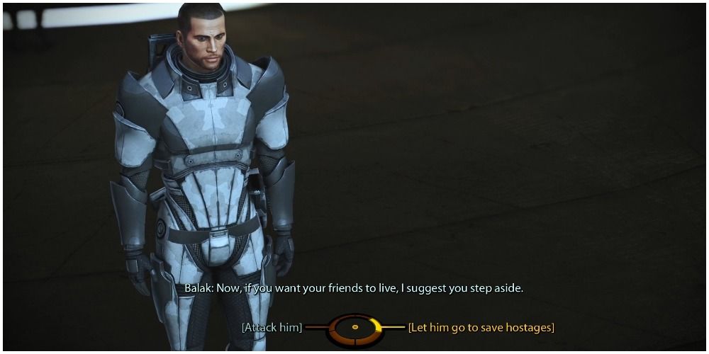 Mass Effect Legendary Edition Letting Balak Go