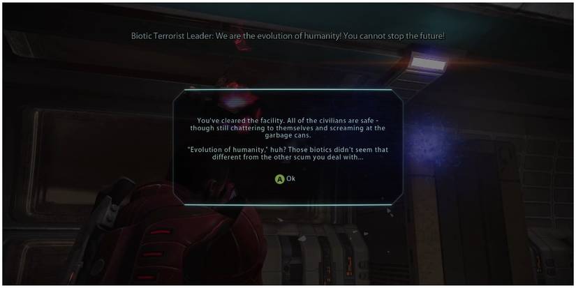 Mass Effect Legendary Edition Message For Perfect Score On Saving Civilians