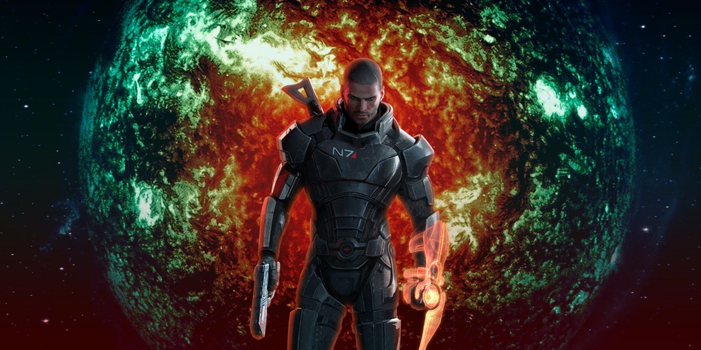 Mass Effect Legendary Shepard saves