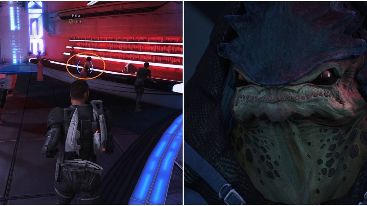 Mass Effect Legendary Edition Saving Rita's Sister Collage Rita And Jax