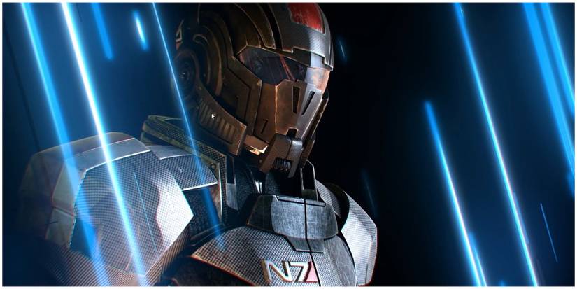 Mass Effect Legendary Edition Shepard In the Intro