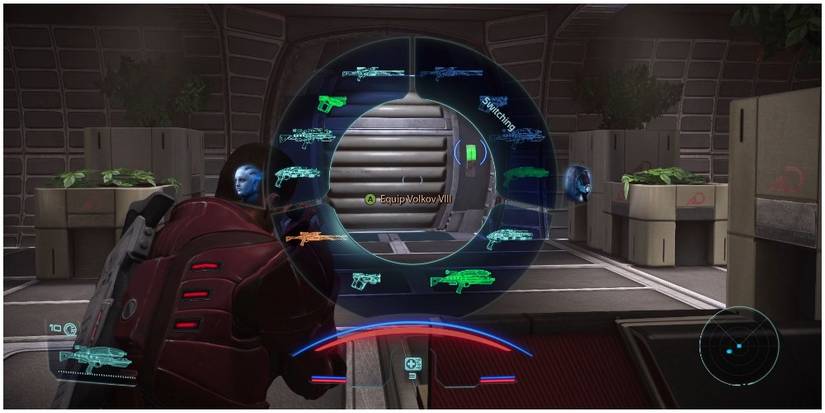 Mass Effect Legendary Edition Switching To A Sniper Rifle