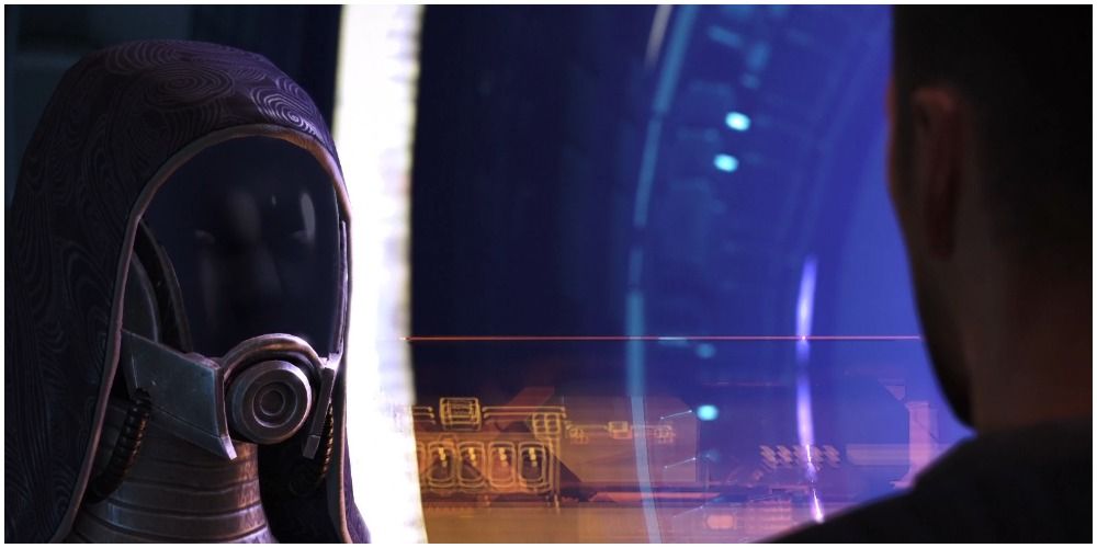 Mass Effect Legendary Edition Talking To Tali On The Normandy