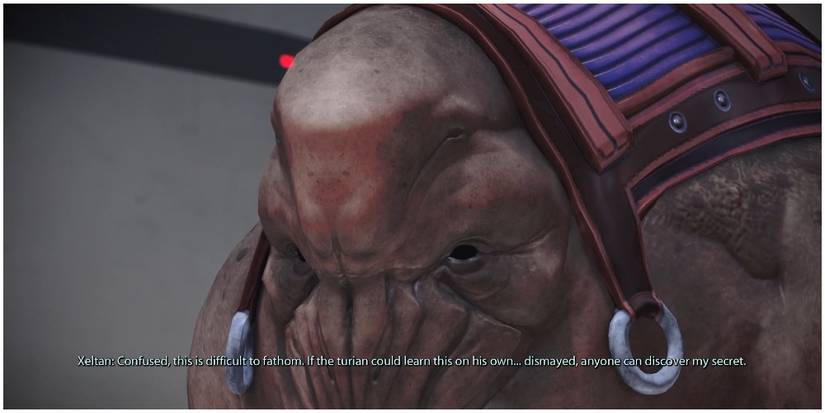 Mass Effect Legendary Edition Telling Xeltan The Truth About His Secrets