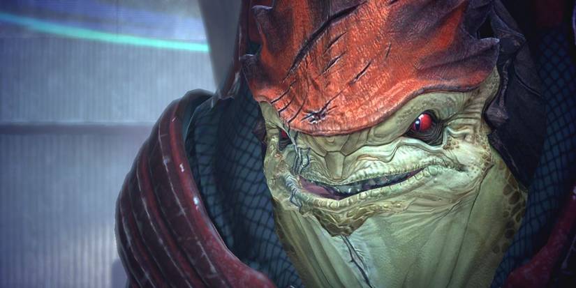 Mass Effect Urdnot Wrex Face