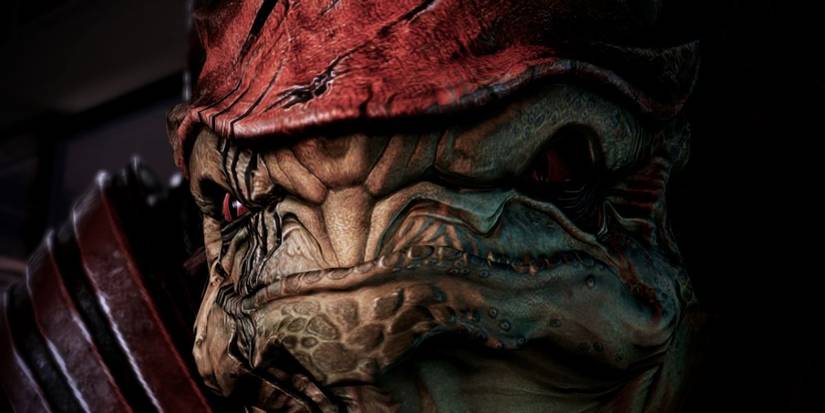 Mass Effect Urdnot Wrex Grin