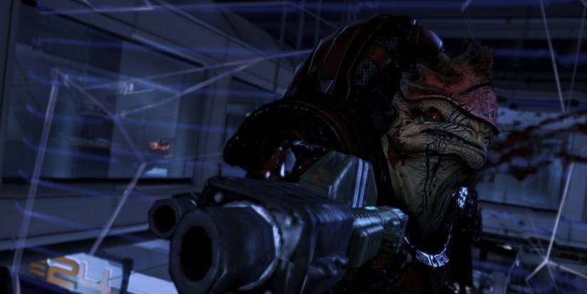 Mass Effect Urdnot Wrex Shooting