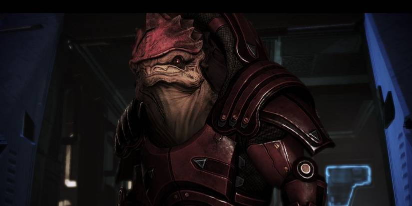 Mass Effect Urdnot Wrex Smile
