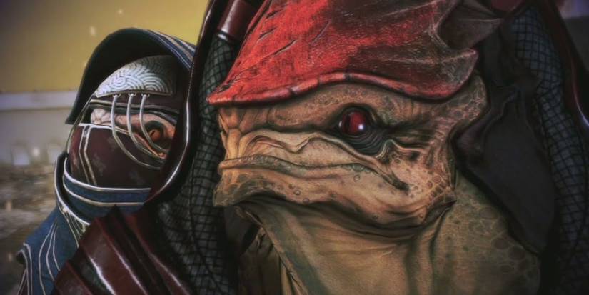 Mass Effect Urdnot Wrex Smirk