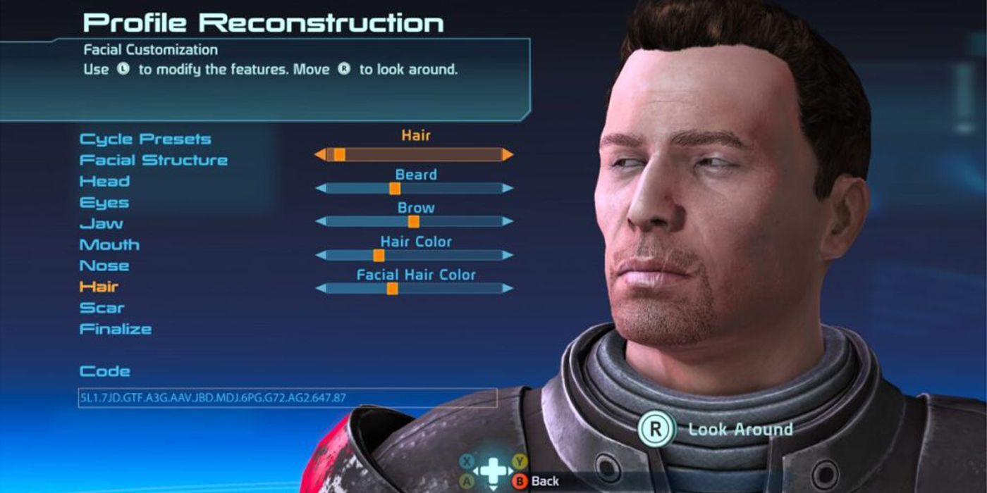 mass effect 3 characters codes