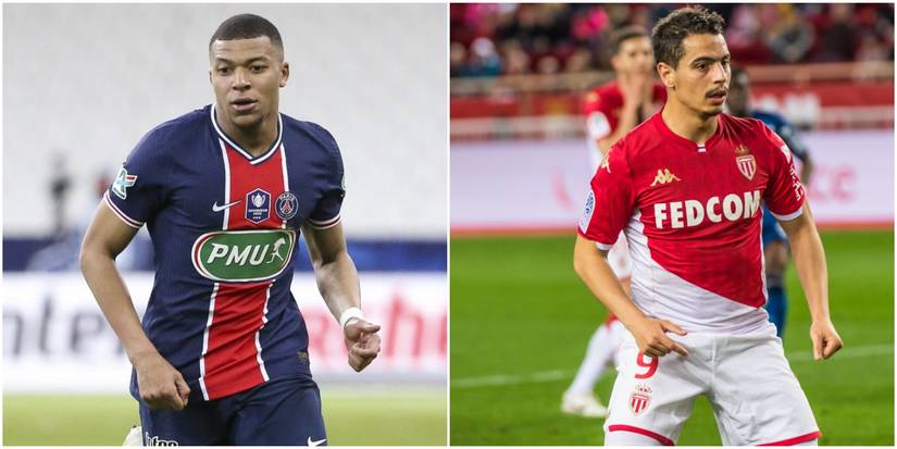 Mbappe and Ben Yedder On The Field