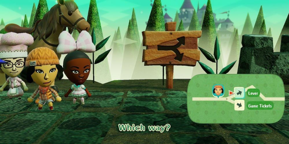 Miitopia Which Way Choice Path Replayability