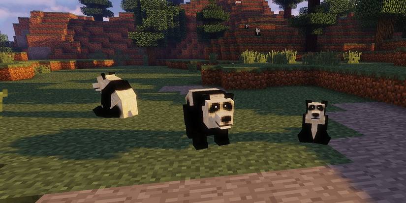 Minecraft Pandas