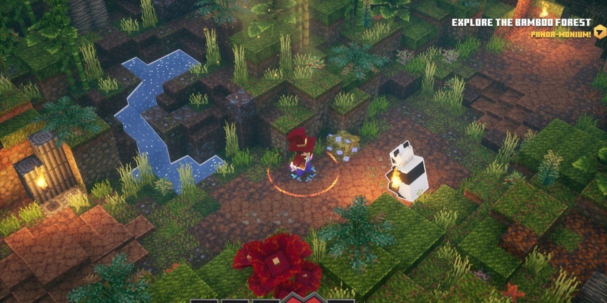 Panda Plateau in Minecraft Dungeons