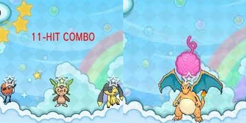 Pokemon playing minigames