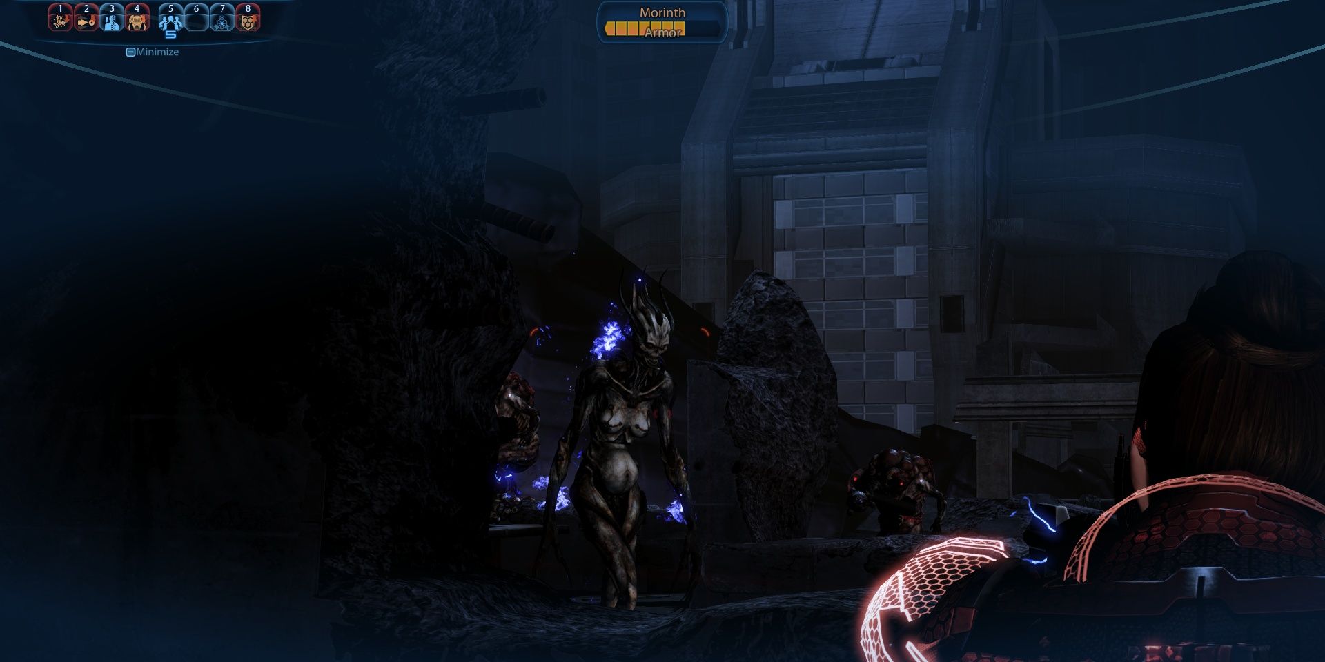 Morinth as a Banshee in Mass Effect 3