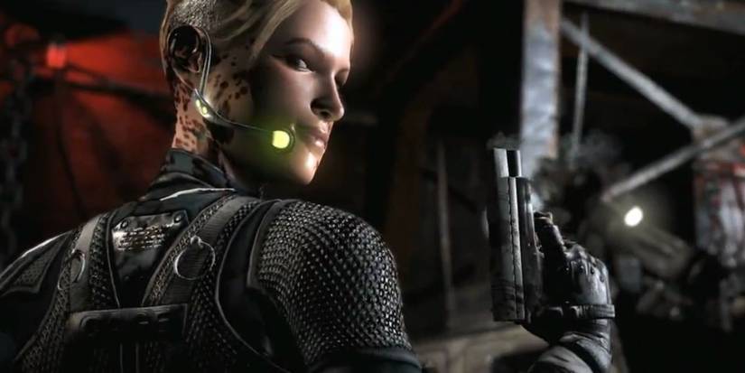 Mortal Kombat Cassie Cage Bloody
