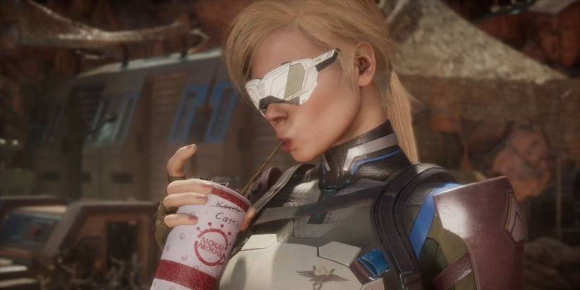 Mortal Kombat Cassie Cage Soda