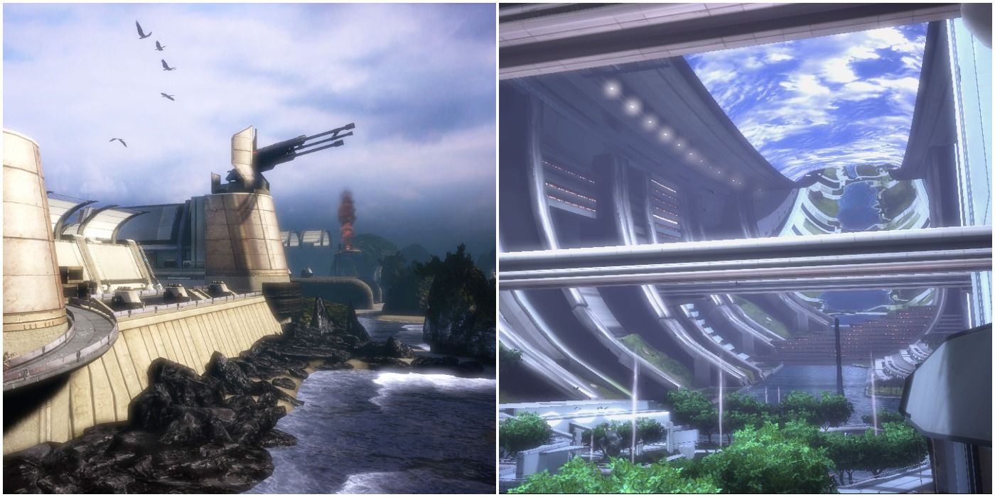 Most breathtaking locations in Mass Effect