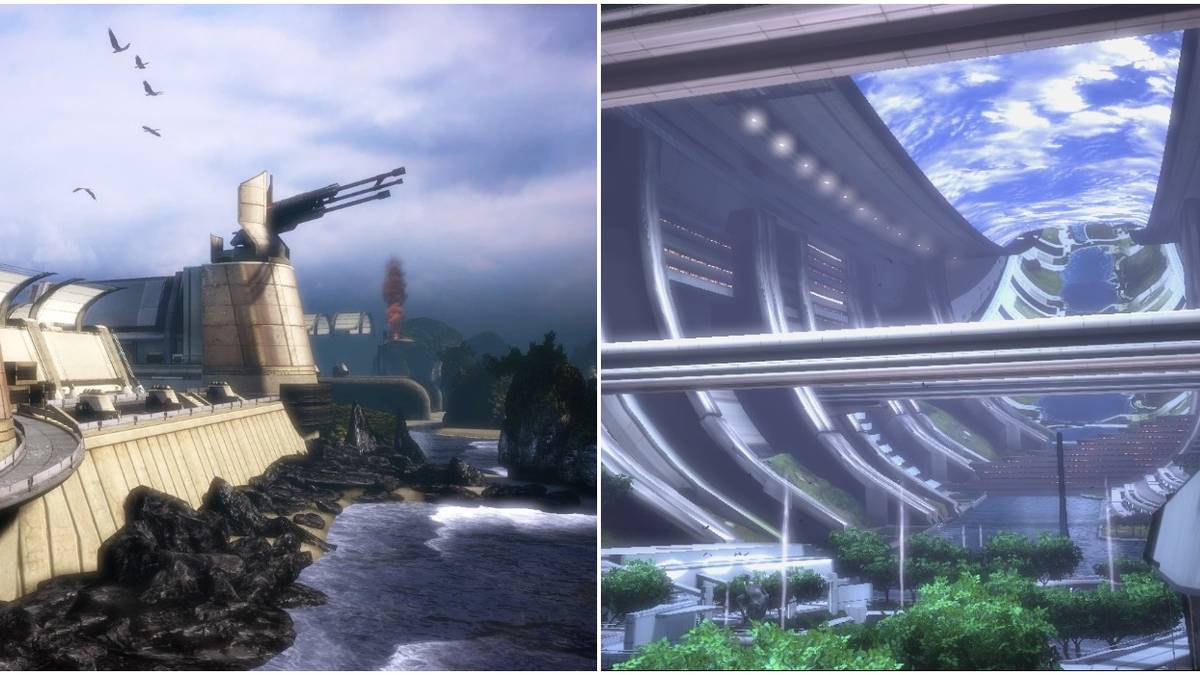 Most breathtaking locations in Mass Effect