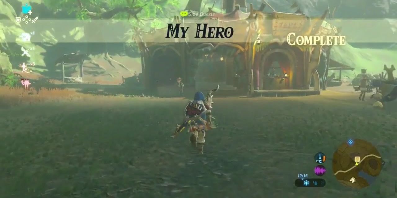 My Hero side quest in Breath of the Wild