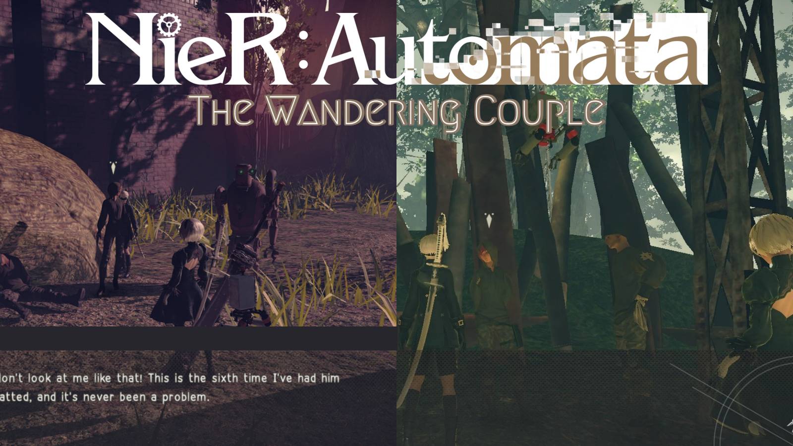 Nier Automata The Wandering Couple