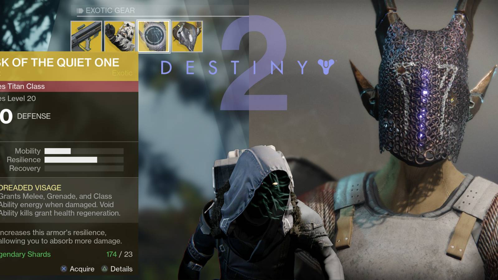 Destiny 2 Mask Of The Quiet One