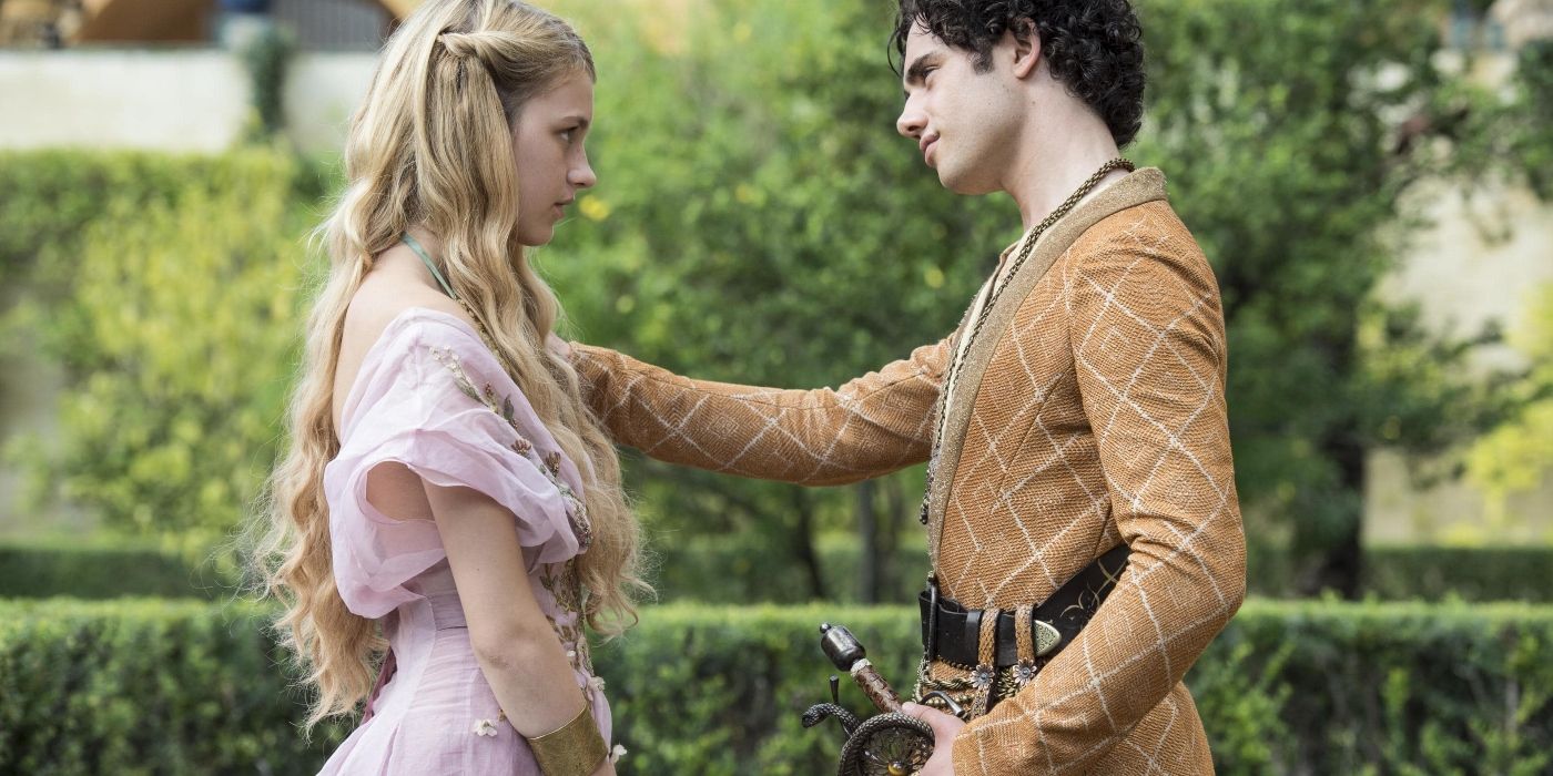 Myrcella Baratheon (Nell Tiger Free) and Trystane Martell (Toby Sebastian) in Game of Thrones 